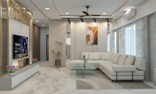 Living Room Interior Design in Mumbai